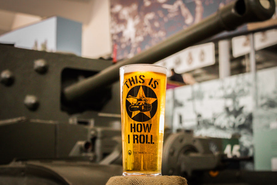 This Is How I Roll Pint Glass