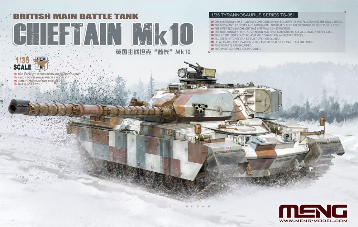 Meng Chieftain 1/35 Mk 10 MBT