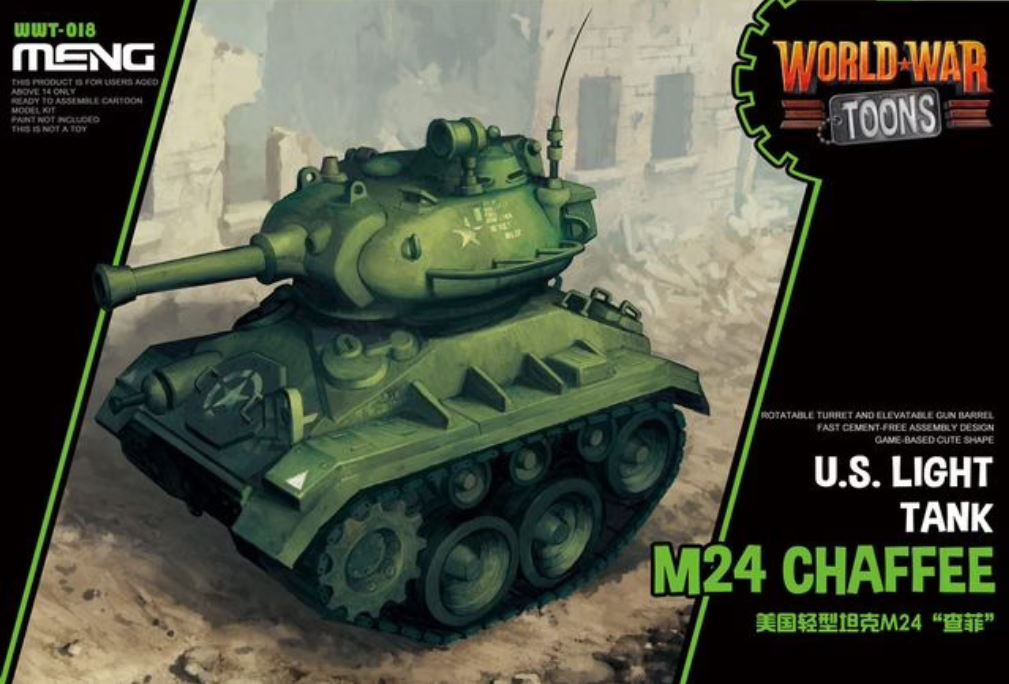 Meng M24 Chaffee Toon Tank