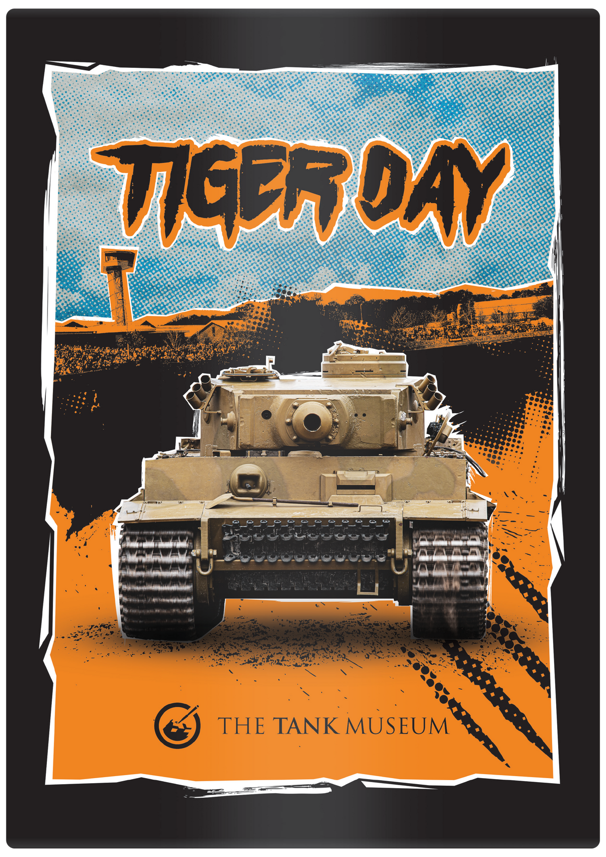 Tiger Day Fridge Magnet