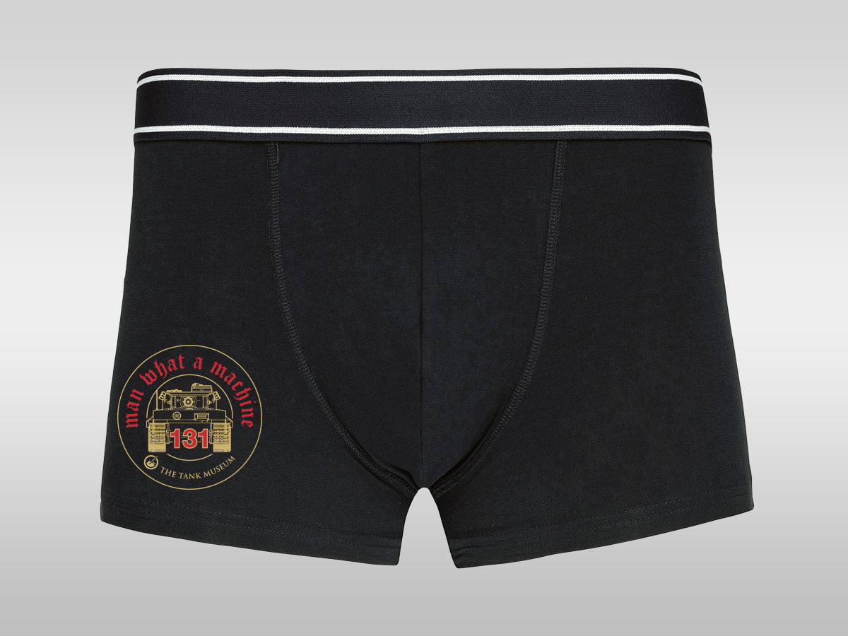 Boxer Shorts: Tiger 131, Man What A Machine
