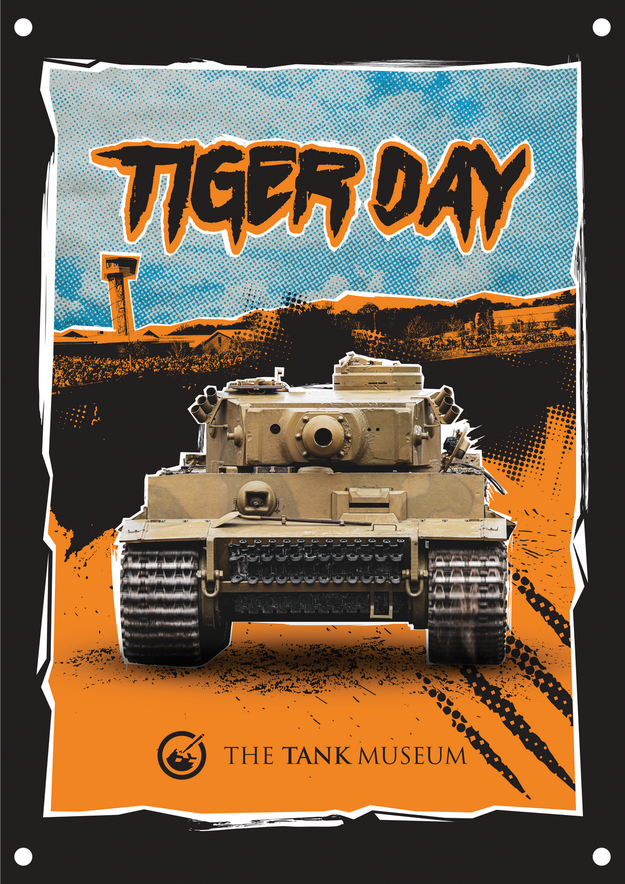 Tiger Day Metal Sign