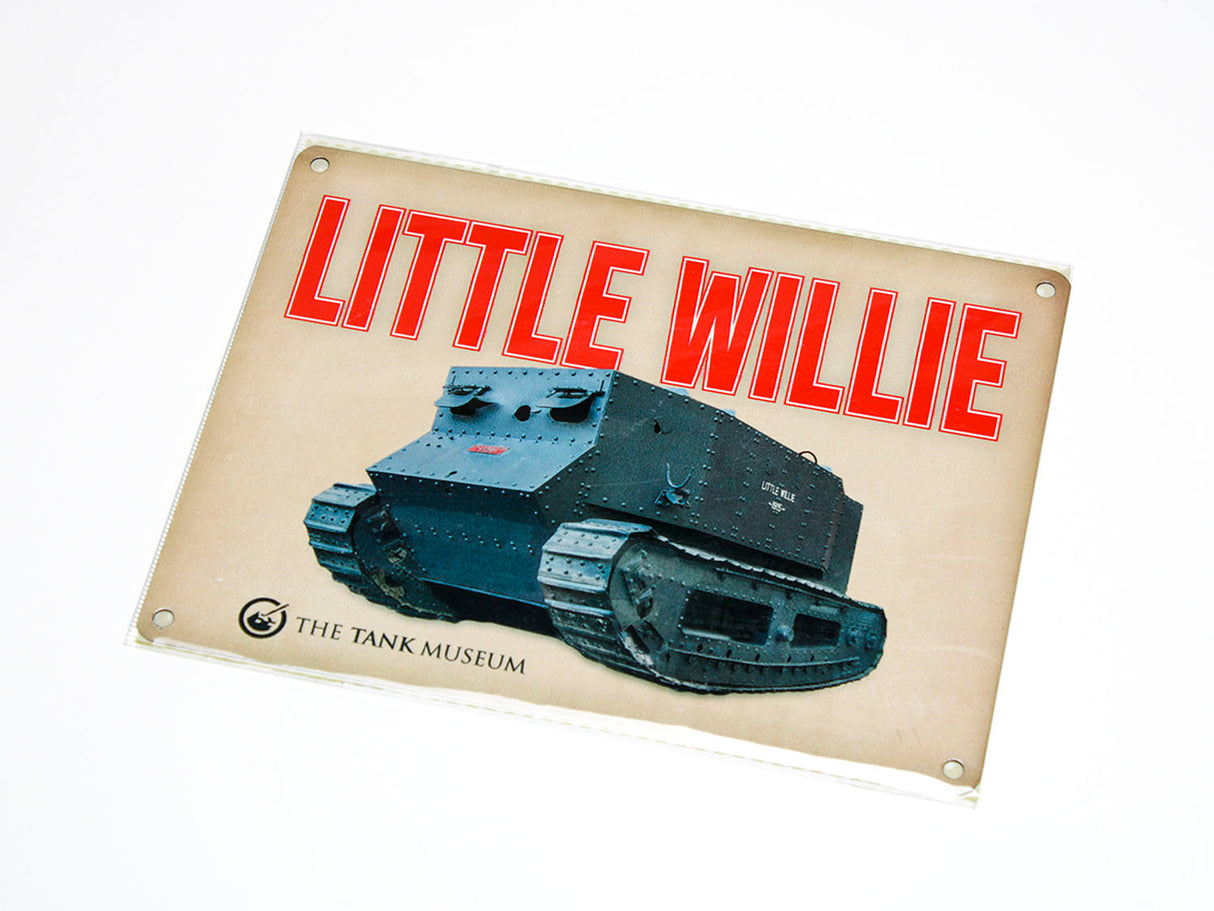 Little Willie Metal Sign