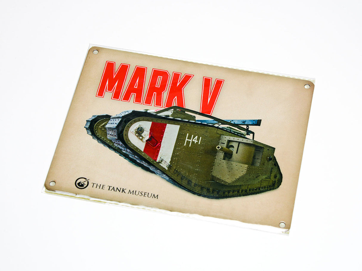 Mark V Metal Sign