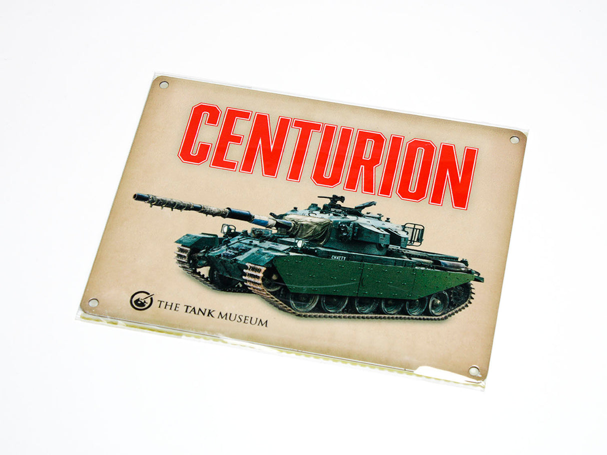 Centurion Metal Sign