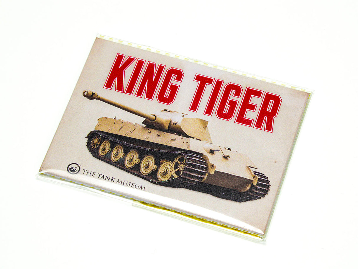 King Tiger Metal Fridge Magnet