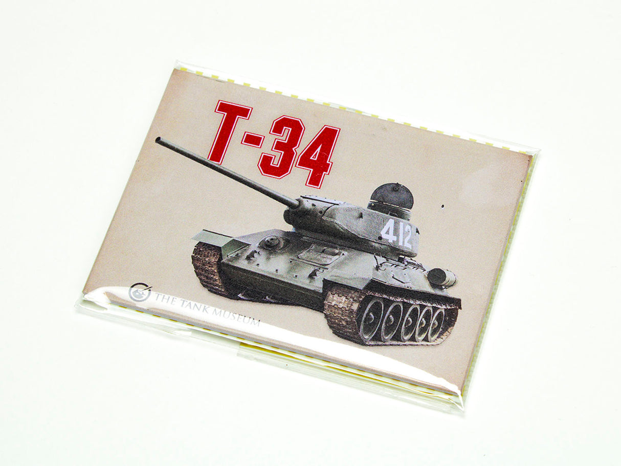 T-34 Metal Fridge Magnet