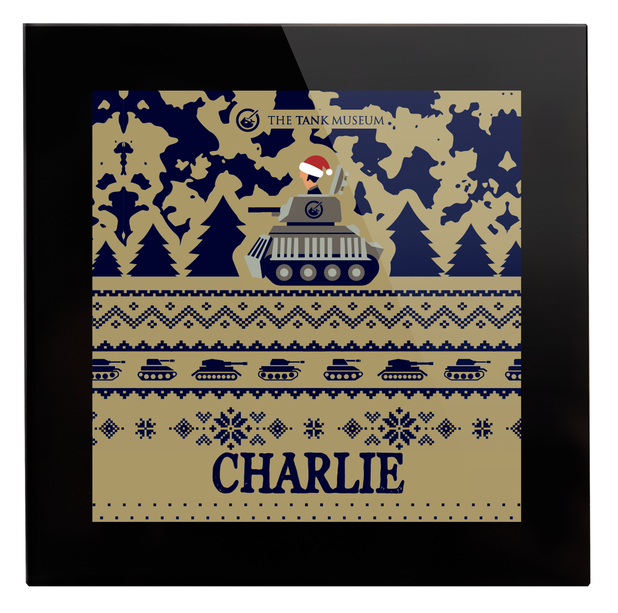 Kids Camo Christmas Coaster Coaster [variant_option4]
