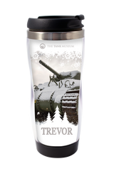 Sherman Grizzly Christmas Travel Mug