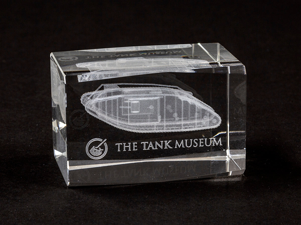 Engraved Glass Cube: Mark IV