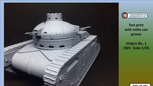 Load image into Gallery viewer, Luis Vargas 1/35 Vickers No. 1 Infantry Tank
