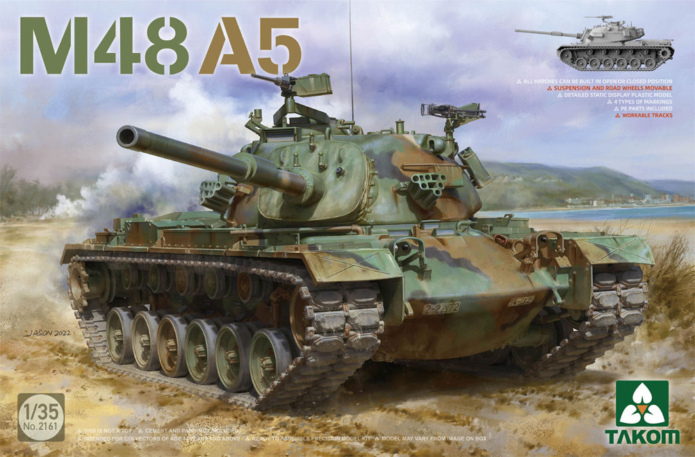 Takom 1/35 Scale US M48 A5 Patton Tank
