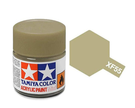 Tamiya 10ml Acrylic Paints (Flat): XF-49 to XF-70