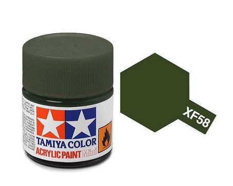 Tamiya 10ml Acrylic Paints (Flat): XF-49 to XF-70