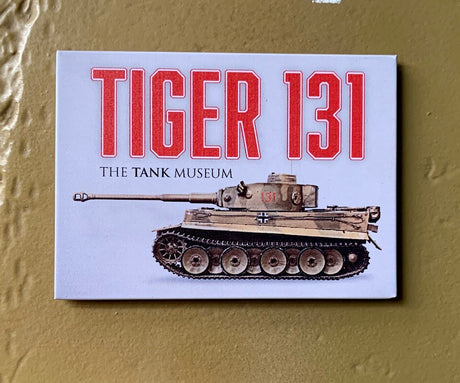 Tiger 131 Metal Fridge Magnet - The Tank Museum