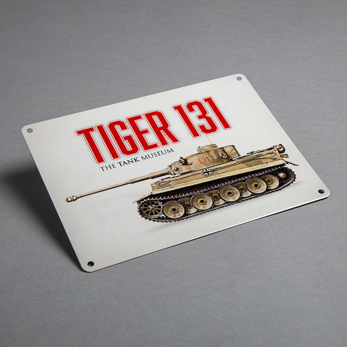 Large Tiger 131 Metal sign