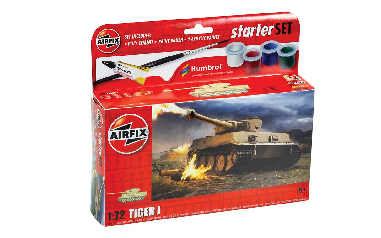 Airfix 1/72 Tiger 1 Starter Set