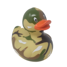 Load image into Gallery viewer, Camouflage Rubber Duck
