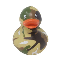 Load image into Gallery viewer, Camouflage Rubber Duck

