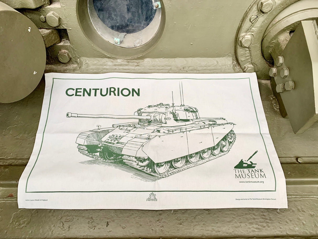 Centurion Tea Towel - The Tank Museum