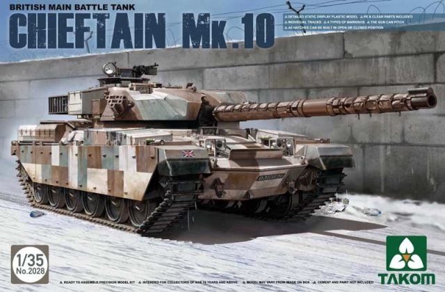 Takom 1/35 Chieftain Mk. 10 Scale Model Takom