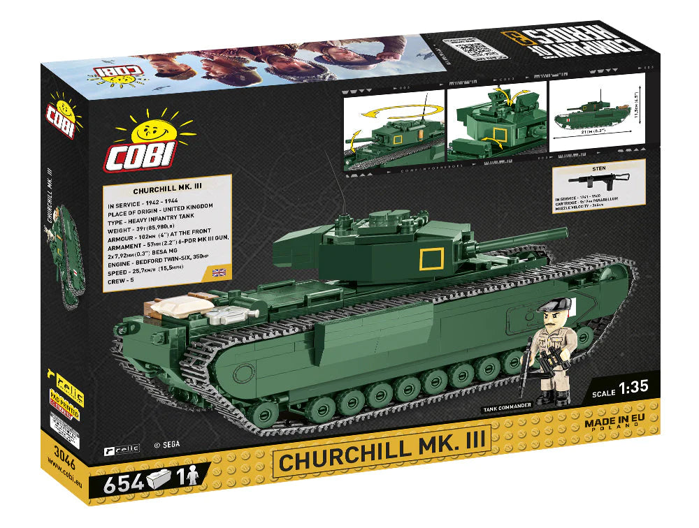 Cobi Company of Heroes 3: Churchill MK.III