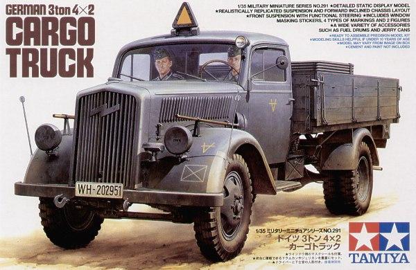 Tamiya 1/35 German 3 ton 4x2 Cargo Truck - The Tank Museum