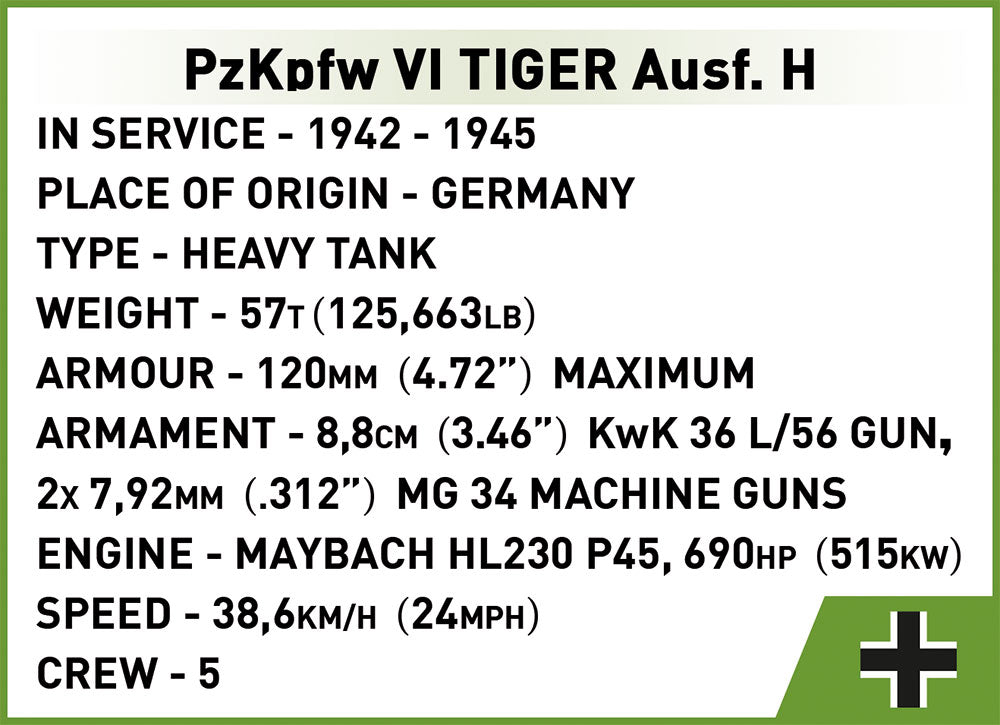Cobi Tiger 131 Tank Museum Exclusive