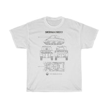Load image into Gallery viewer, Sherman Firefly Blueprint T-Shirt
