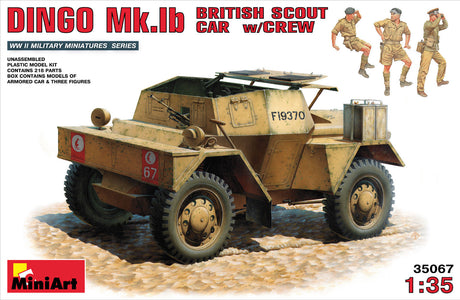 MiniArt 1/35 Dingo Mk. 1B with Crew - The Tank Museum
