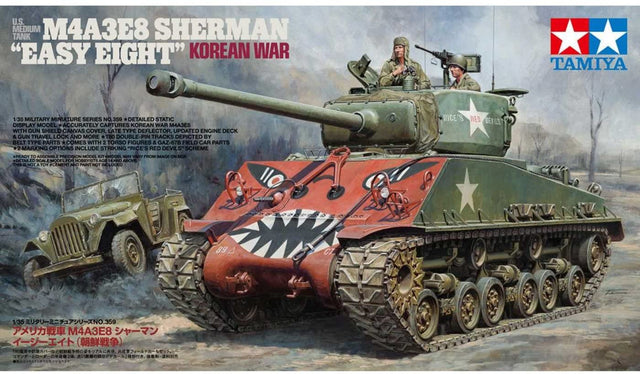Tamiya 1/35 M4A3E8 Sherman "Easy Eight" Korean War - The Tank Museum