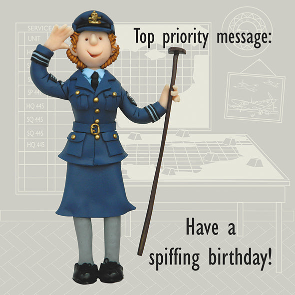 Spiffing Birthday! Birthday Greeting Card