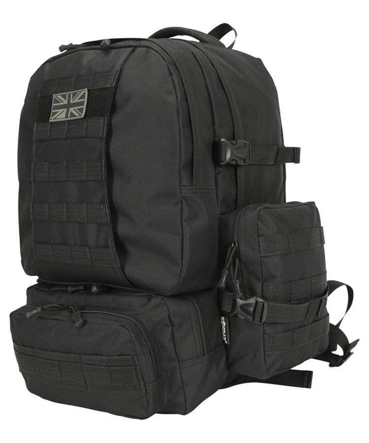 Black assault backpack best sale