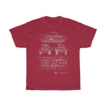 Load image into Gallery viewer, Churchill VII Blueprint T-Shirt
