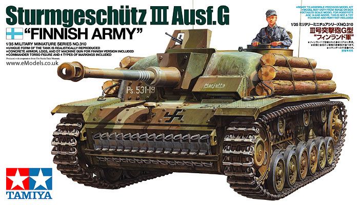 Tamiya 1/35 Sturmgeschutz III Ausf.G "Finnish Army"