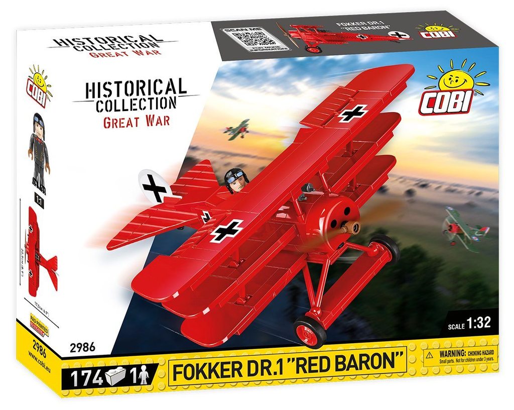 Cobi Fokker Dr.1 Red Baron The Tank Museum