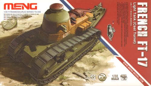 Meng 1/35 French FT-17 light tank (Cast Turret) - The Tank Museum