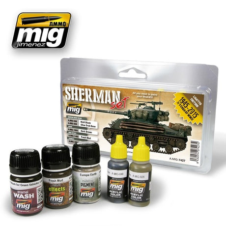 Ammo by Mig - Sherman Set (Limited Edition) - The Tank Museum