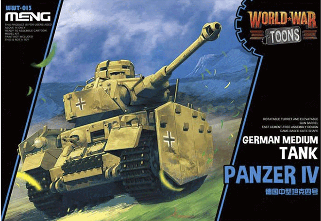 Meng Panzer IV Toon Tank - The Tank Museum