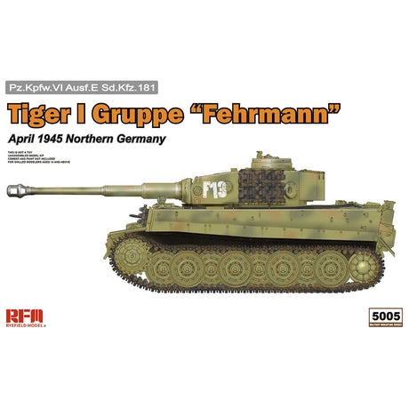 Ryefield 1/35 Tiger I Gruppe "Fehrmann" - The Tank Museum
