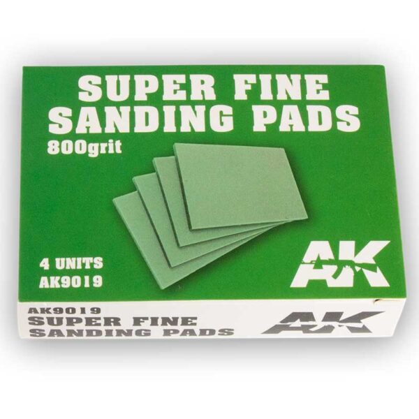 AK Super Fine Sanding Pads, 800 Grit
