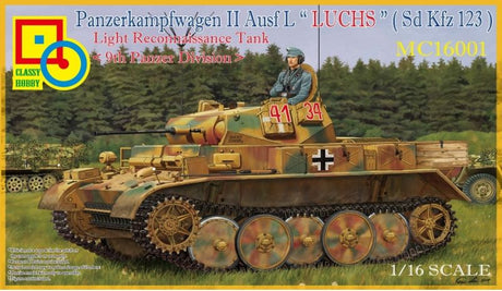 Classy Hobby 1/16 Panzerkampfwagen II Ausf L "Luchs"(SdKfz 123) - The Tank Museum