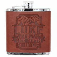 Load image into Gallery viewer, Novelty First Name Hip Flask L - W
