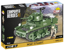 Load image into Gallery viewer, Cobi Company of Heroes 3: M3A1 Stuart
