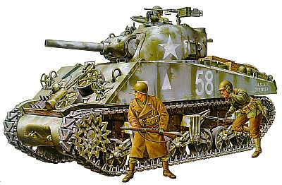 Tamiya 1/35 M4A3 Sherman 105mm Howitzer – The Tank Museum