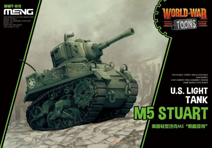 Meng M5 Stuart Toon Tank