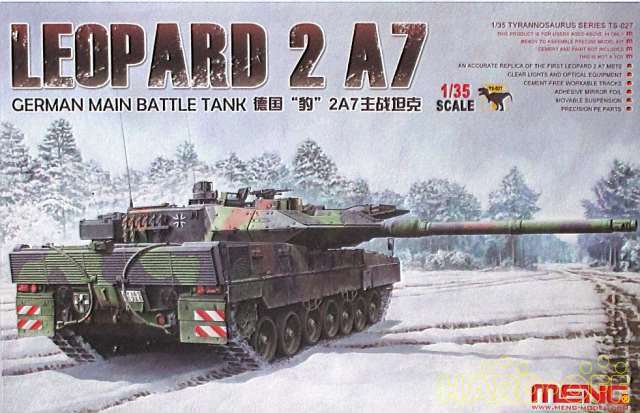 Meng 1/35 Leopard 2 A7, German MBT