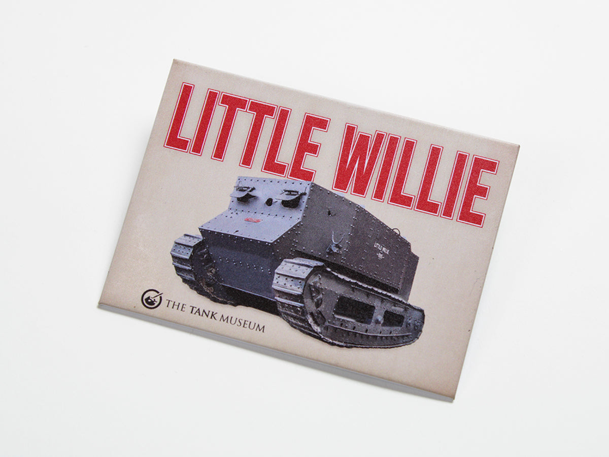 Little Willie Metal Fridge Magnet