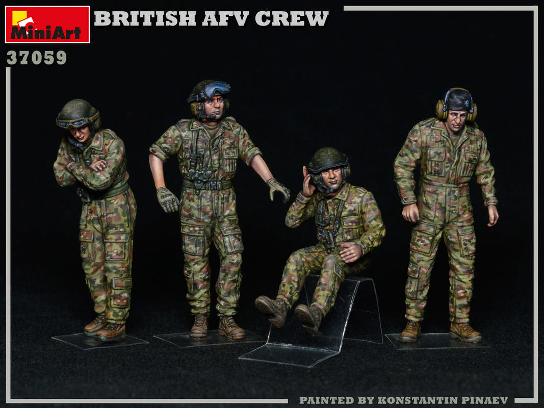 1/35 painted US newest tank Crew (5)