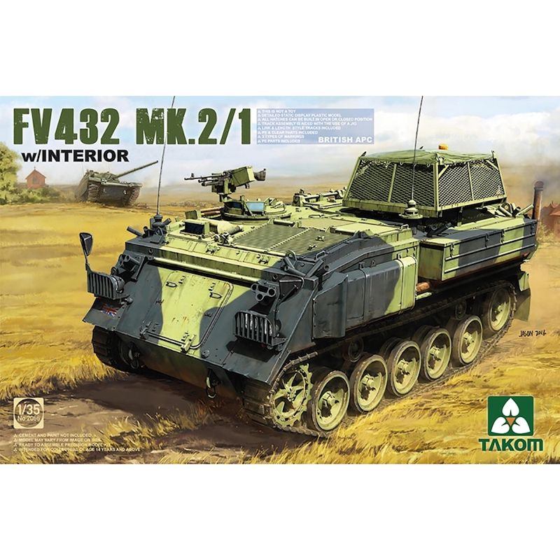 Takom 1/35 FV432 Mk.2/1 with Interior – The Tank Museum